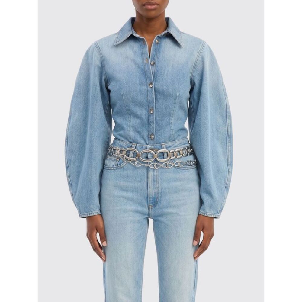 Rotate Shirt Woman Denim